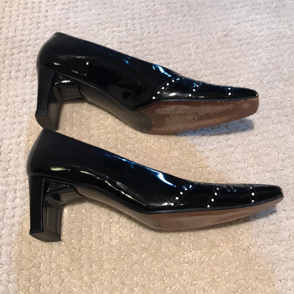Stuart Weitzman Square Toe Heels Size 6 - image 6